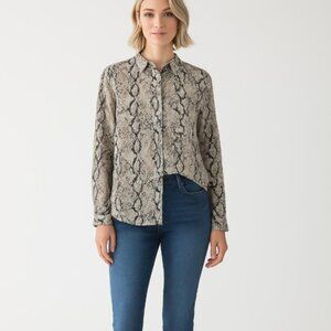 MNG by Mango Long Sleeve Blouse